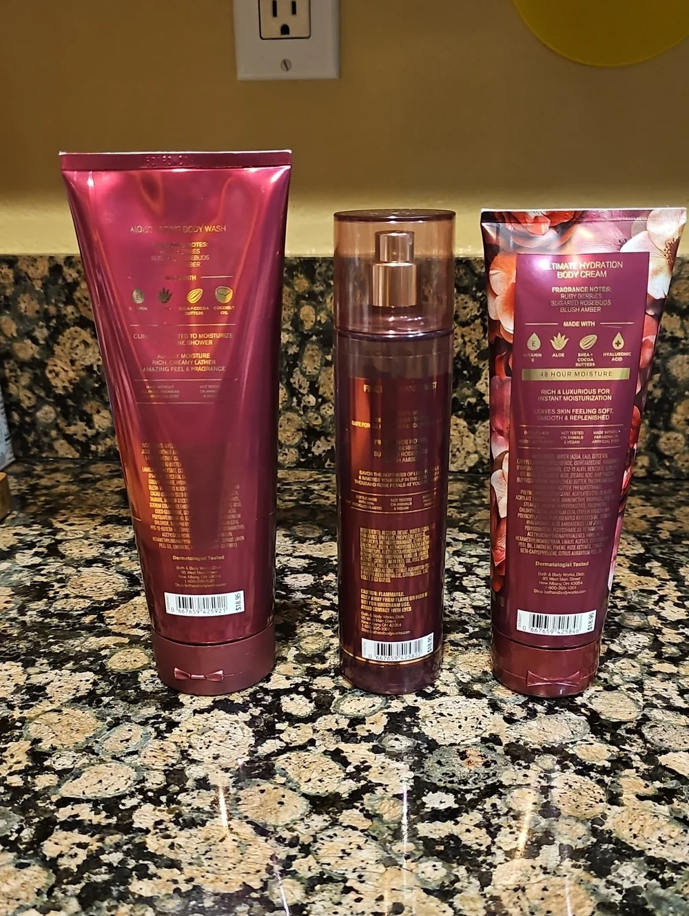 Bath & Body Works three piece